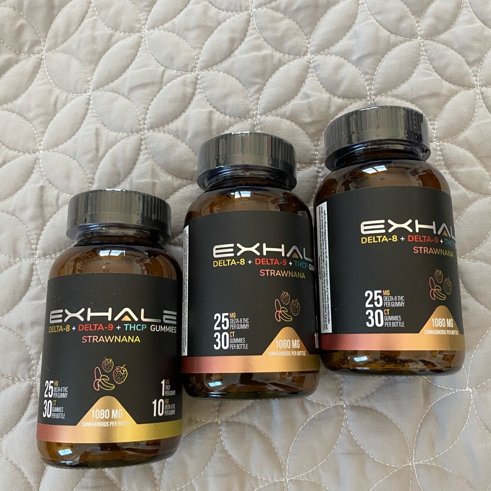 Exhale Delta-8 Delta-9 THCP Gummies